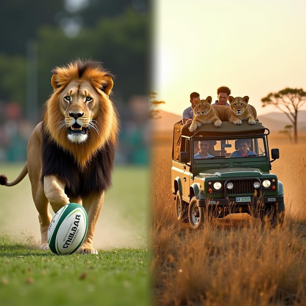 Lions Tour and Safari Adventure in South Africa