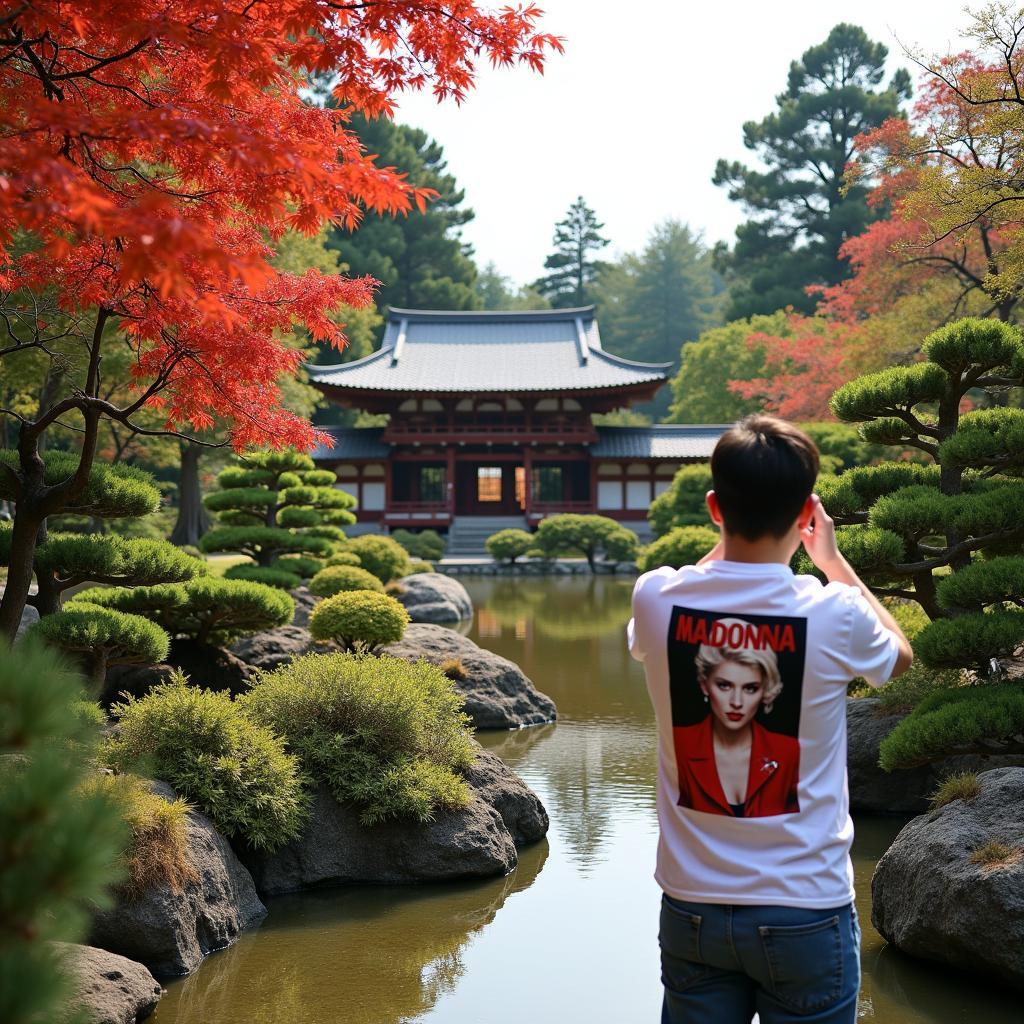 Madonna New Tour in Japan: Visiting a Kyoto Temple after the Concert