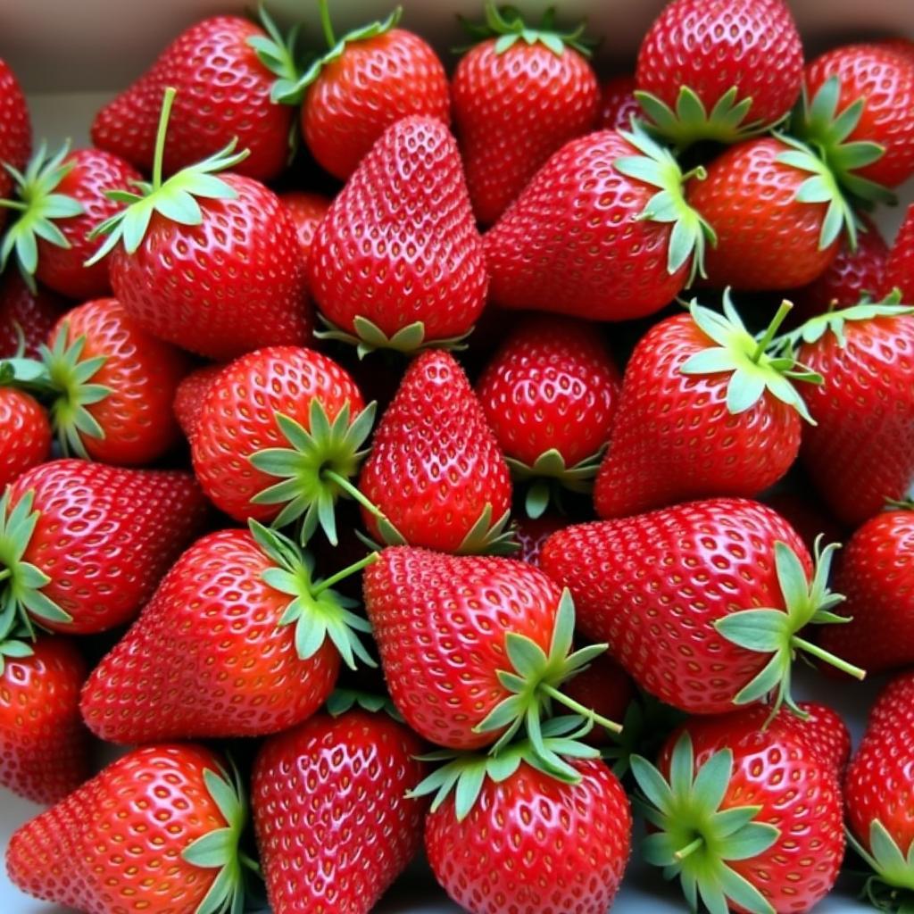 Fresh strawberries from Mahabaleshwar farms