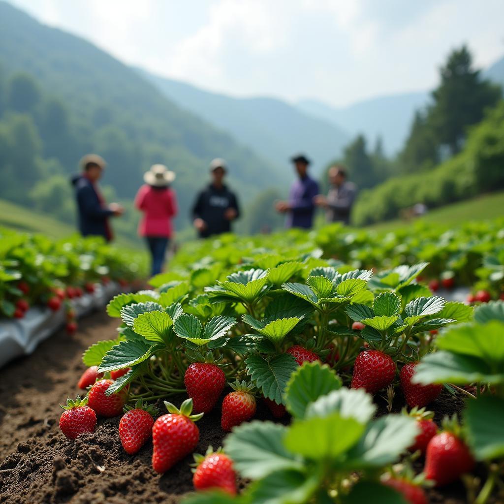 Mahabaleshwar Strawberry Farm