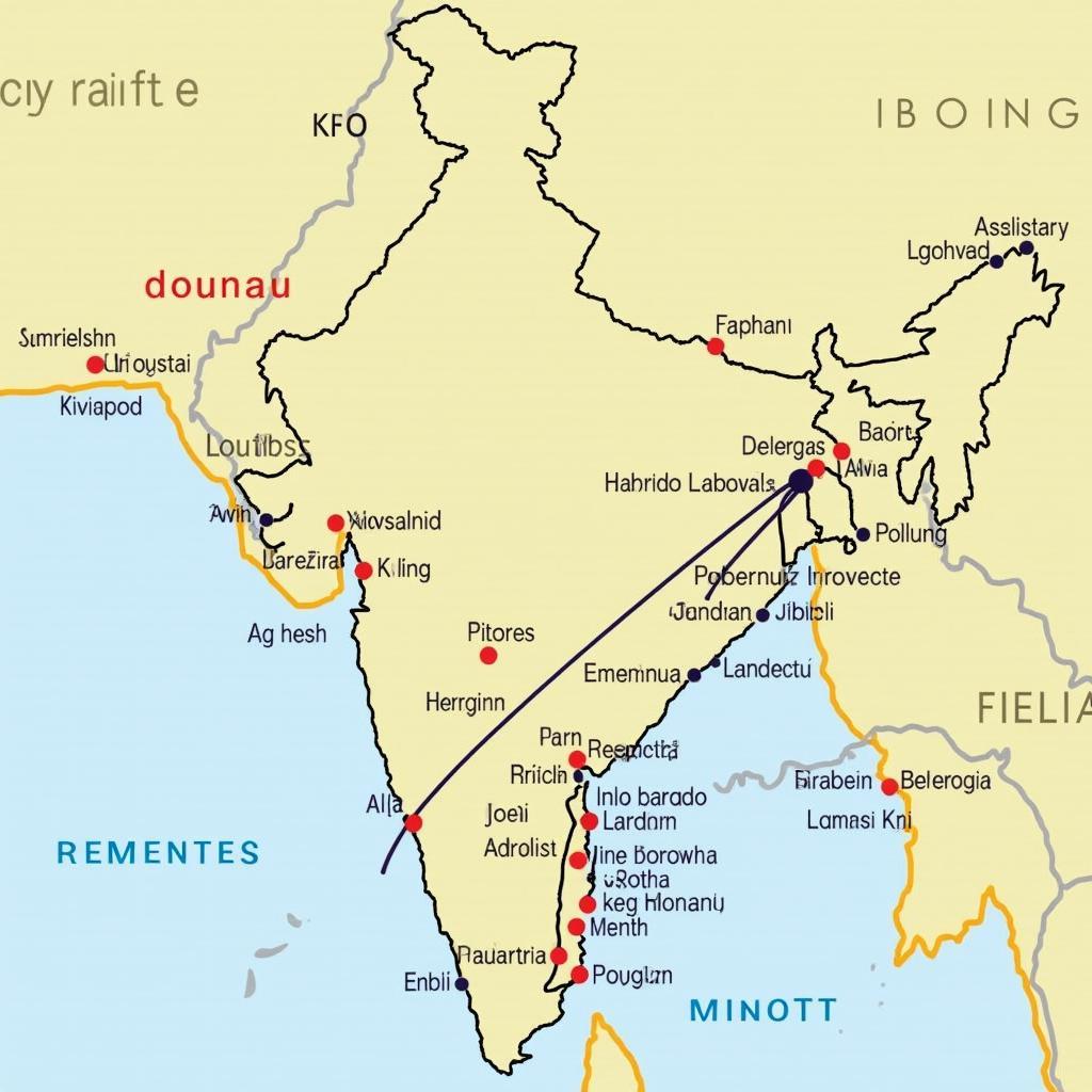 Maharashtra Jyotirlinga Tour Map