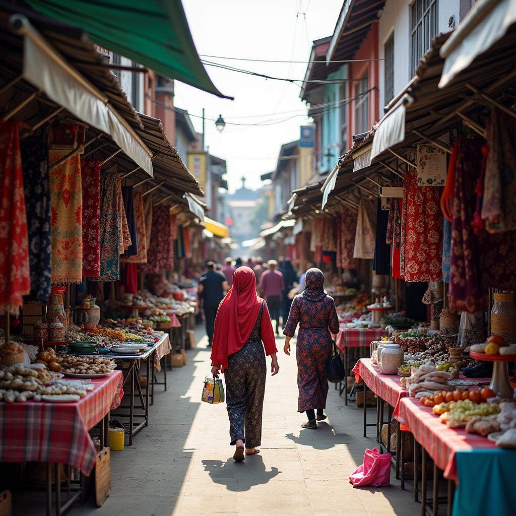 Malioboro Street Market Yogyakarta