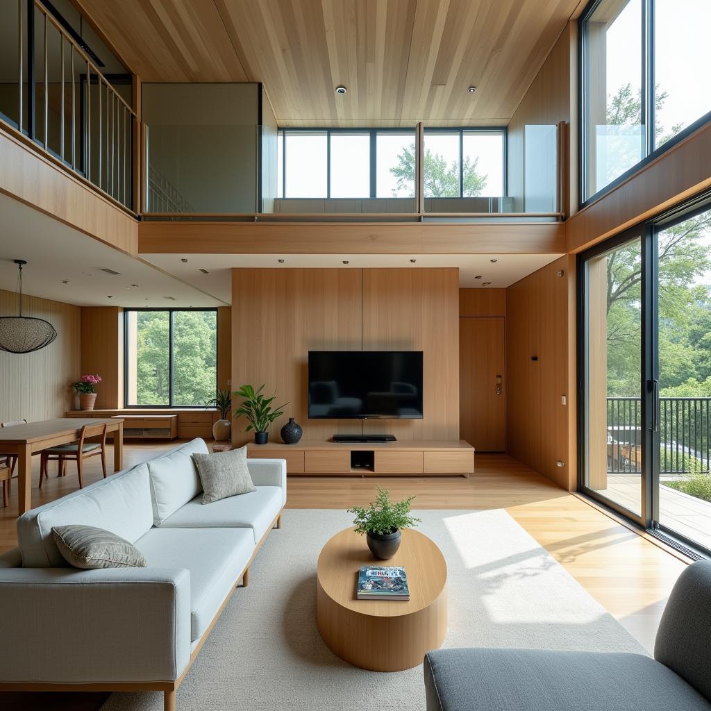 Modern Japanese Home 360 Degree Virtual Tour showcasing Innovative Design