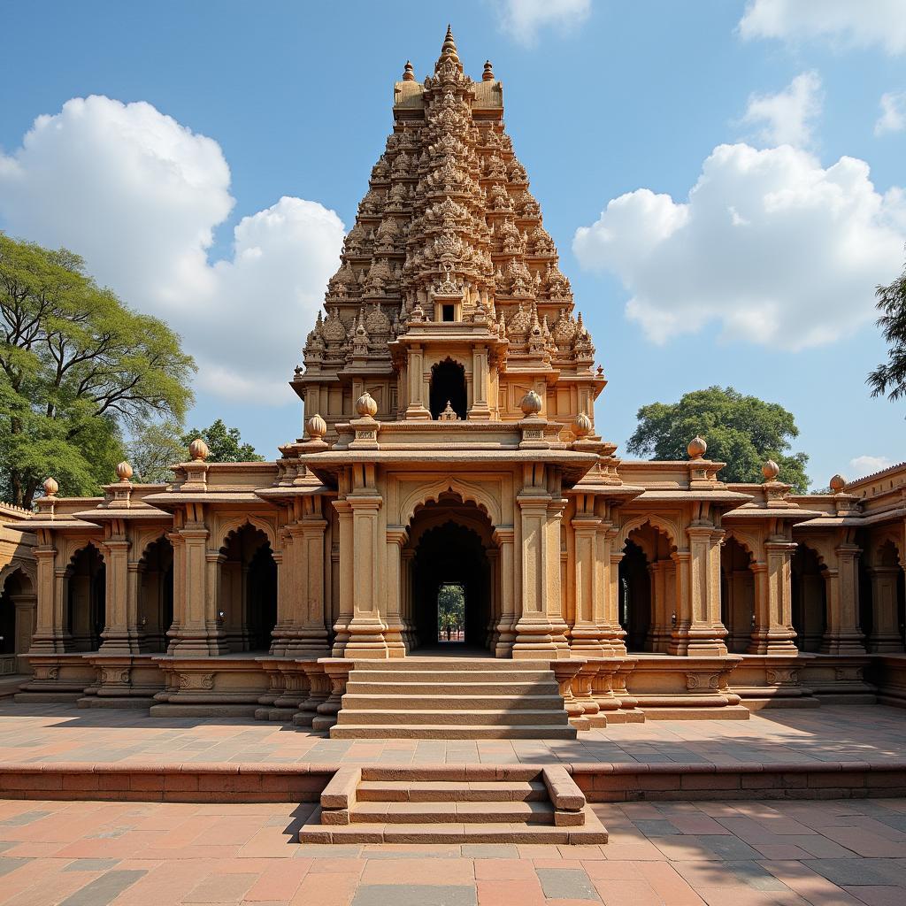 Moreshwar Temple in Morgaon