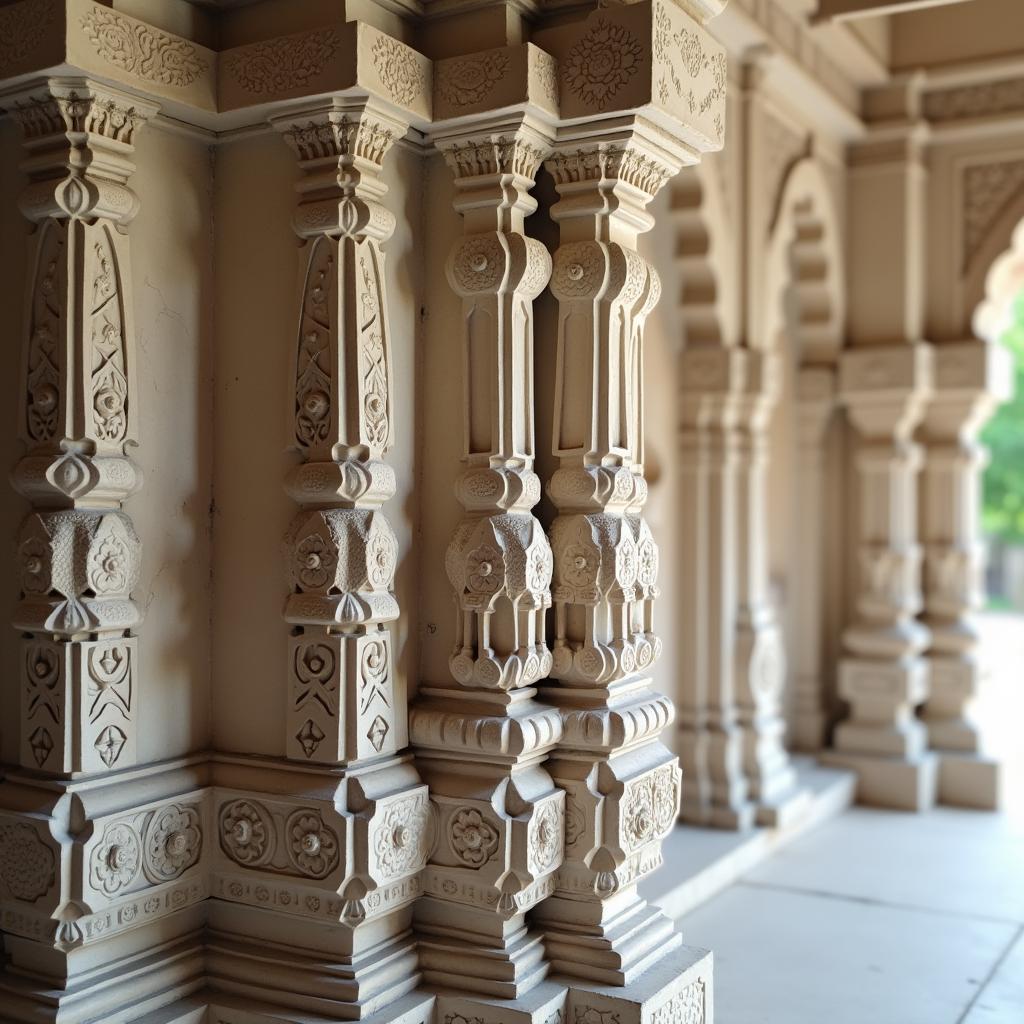 Intricate marble carvings at Dilwara Temples, Mount Abu