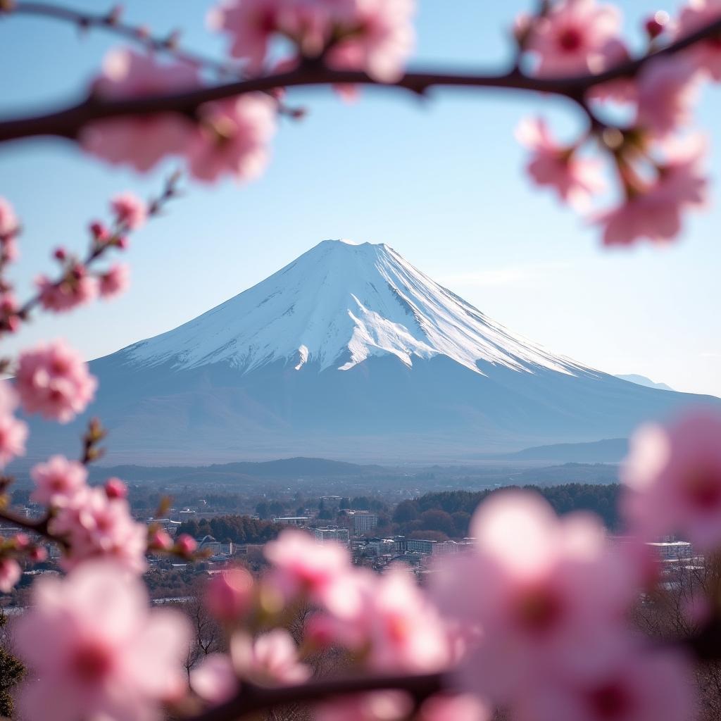 Mount Fuji and Cherry Blossoms: Iconic Japan