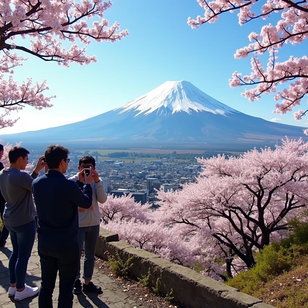 Mount Fuji and Cherry Blossom with India Calling Tours