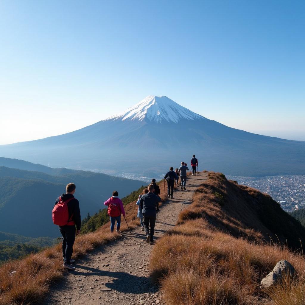 Hiking Mount Fuji with Adinas Tours