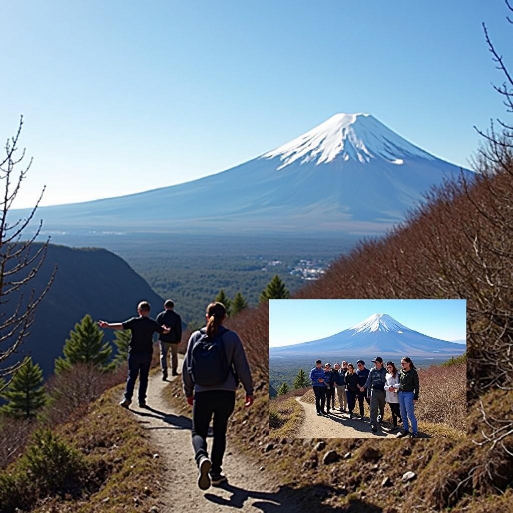 Hiking Mount Fuji with Om Sai Tours