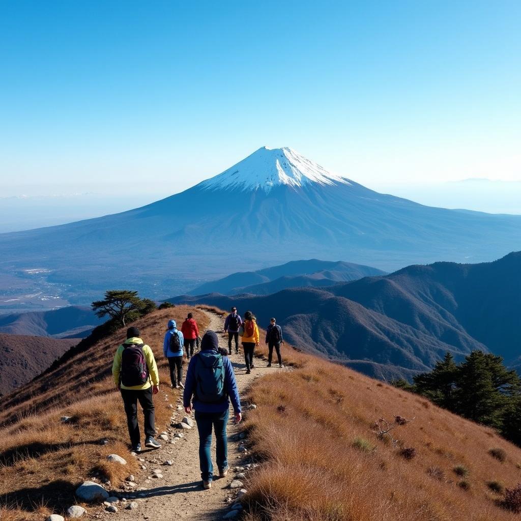 Hiking Mount Fuji with Samy Tours