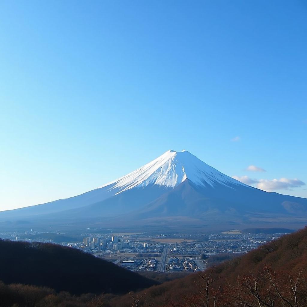 Majestic Mount Fuji