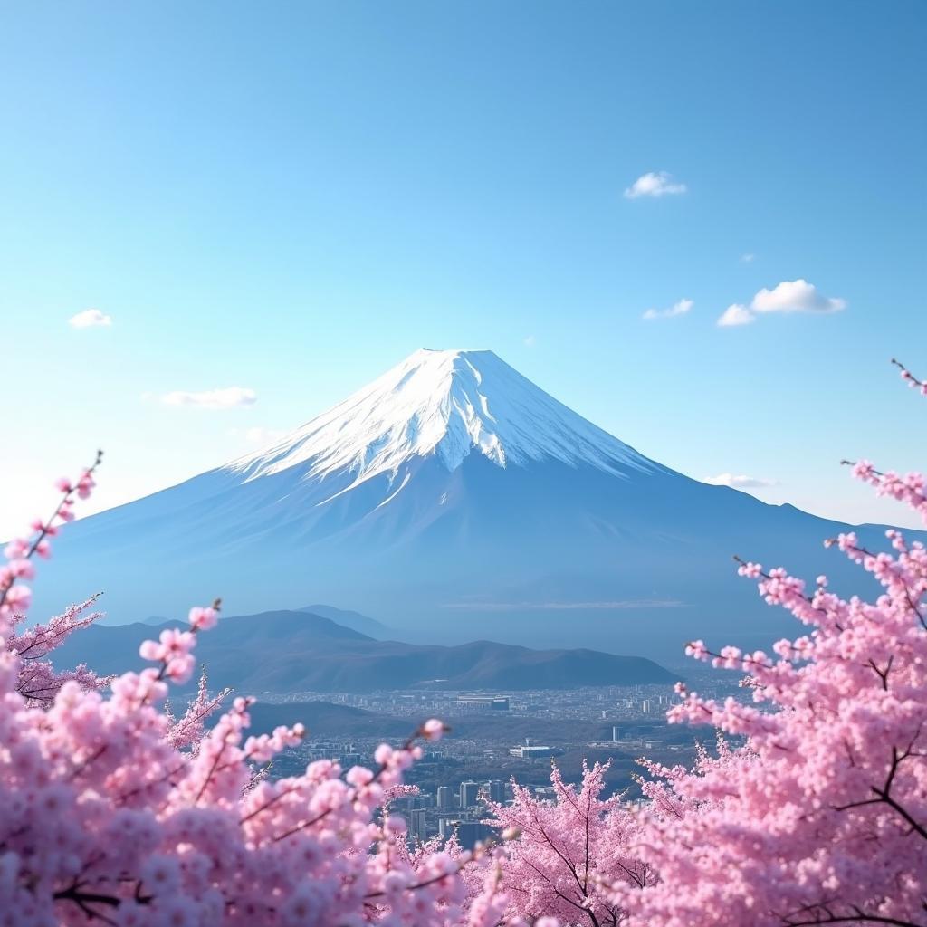 Majestic Mount Fuji