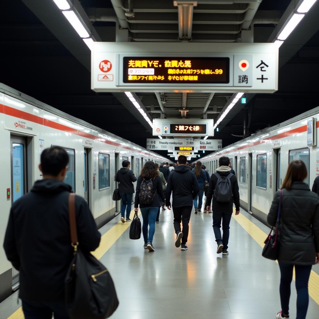 Navigating the Japanese Train System