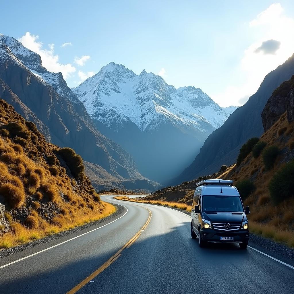 Scenic Road Trip Across New Zealand's South Island