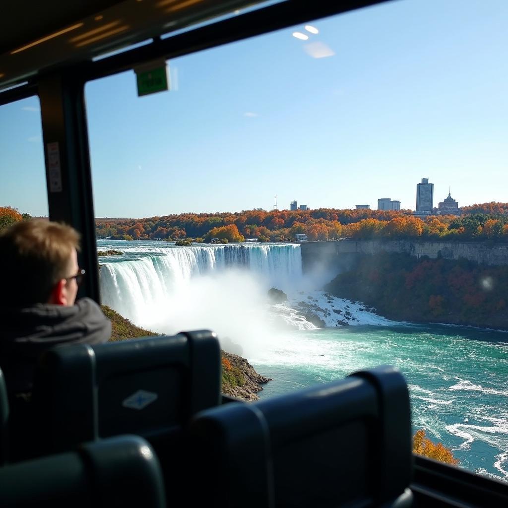 Niagara Falls View from Montreal Tour