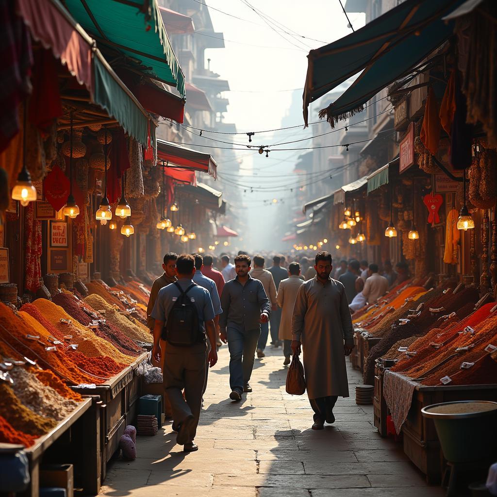 Old Delhi Market Exploration