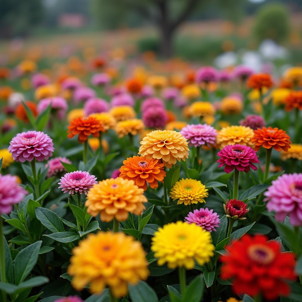 Vibrant Floral Display at the Ooty Botanical Garden