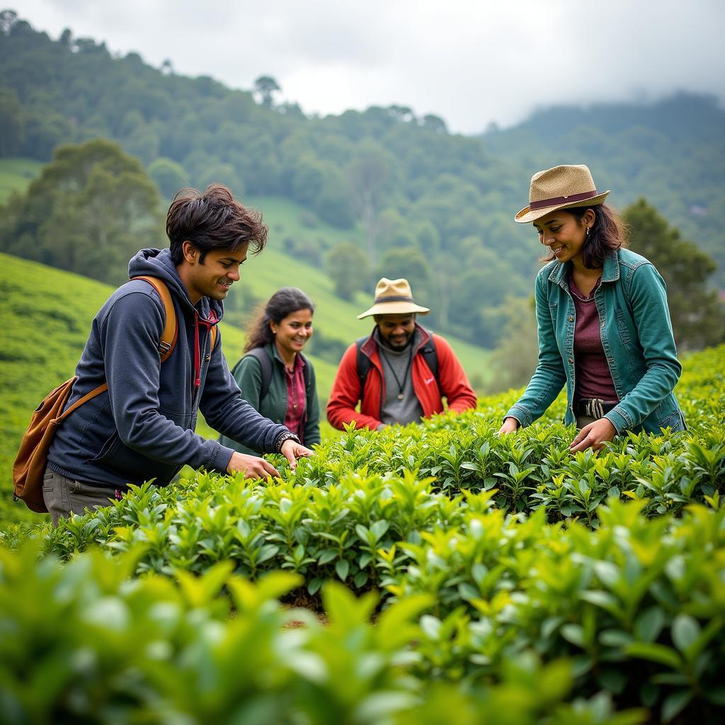 Exploring the Tea Gardens and Local Culture