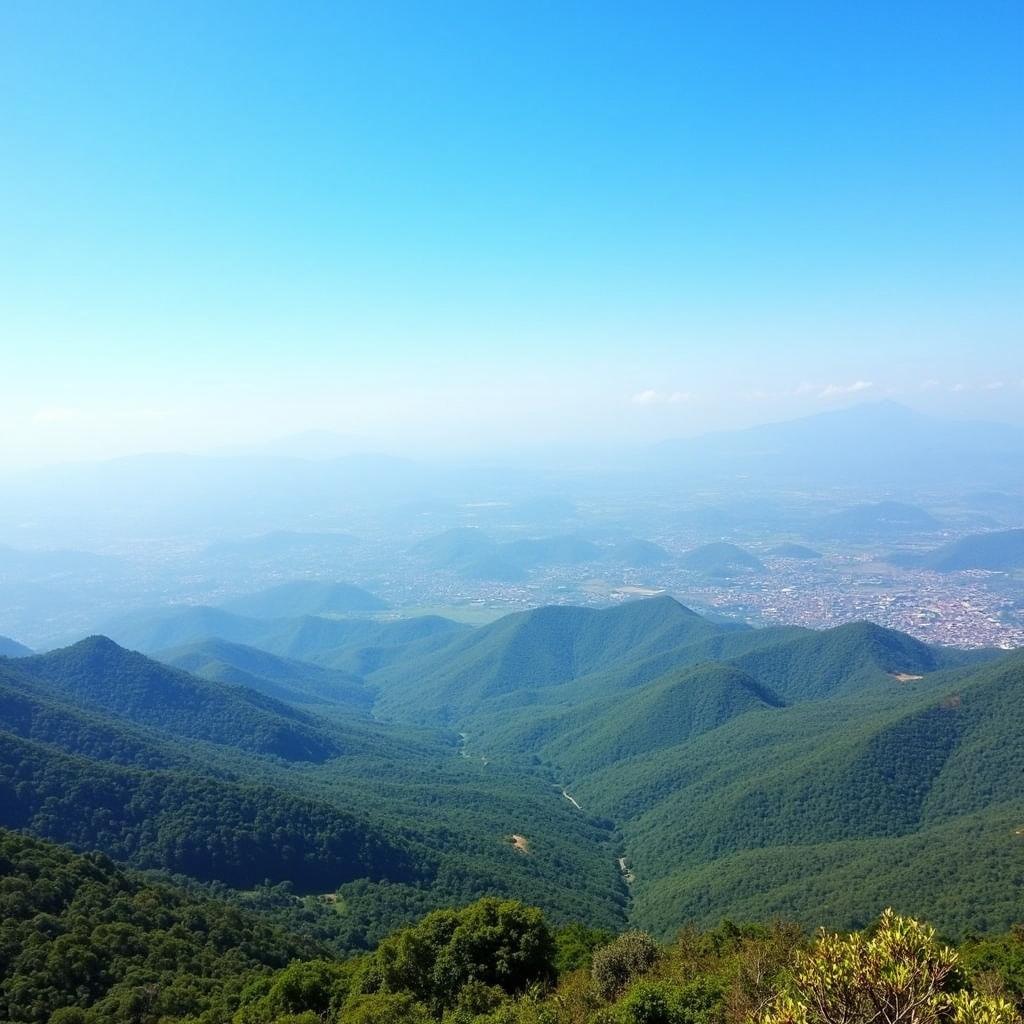 Scenic View of Ooty from Doddabetta Peak