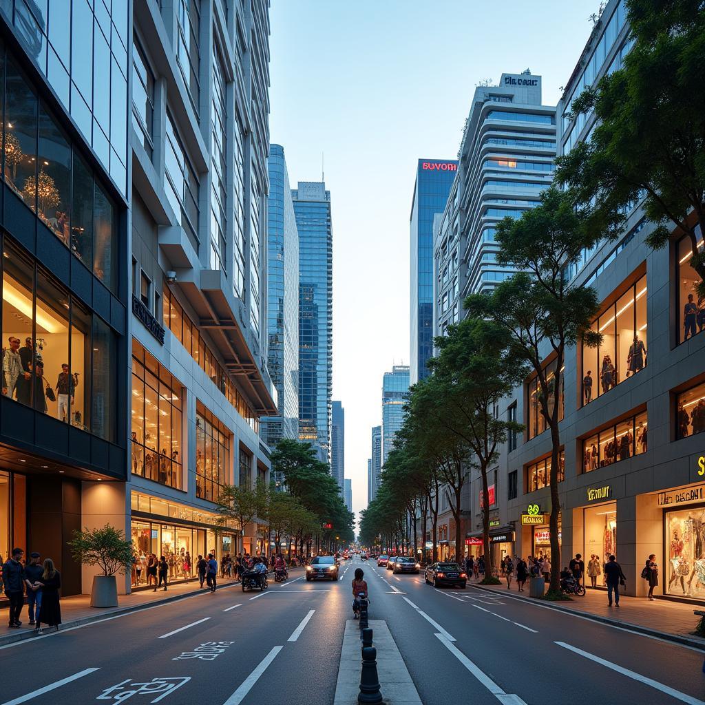 Luxury Shopping Malls on Orchard Road