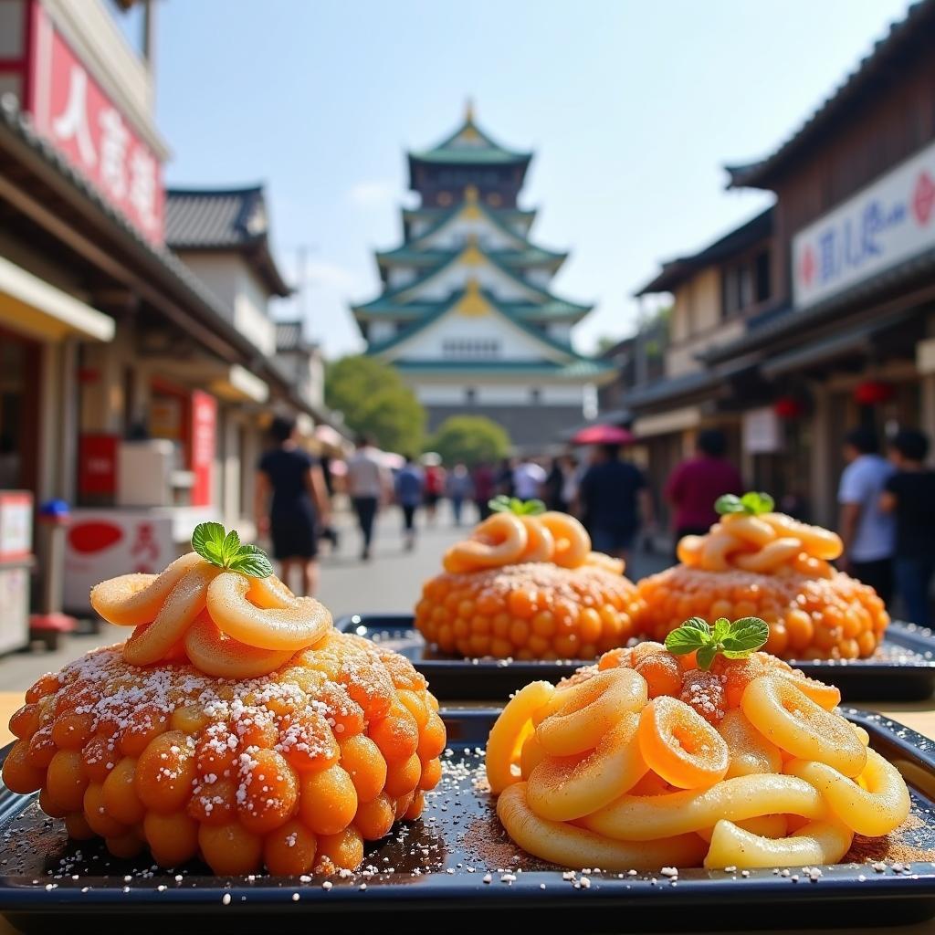 Osaka: Dotonbori Street Food and Osaka Castle