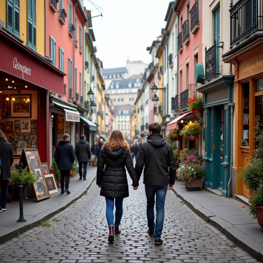 Romantic Stroll through Montmartre