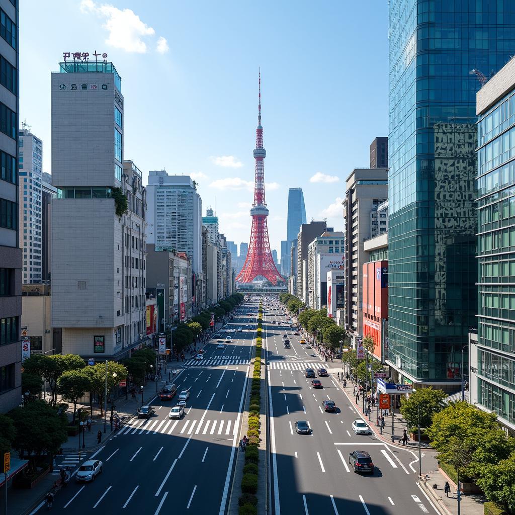 Exploring Tokyo's Business District