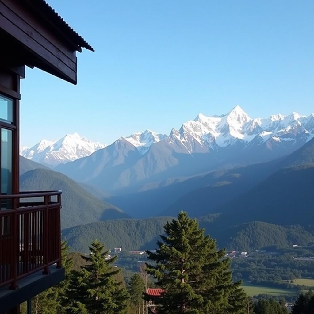 Pelling Sikkim Mountain View