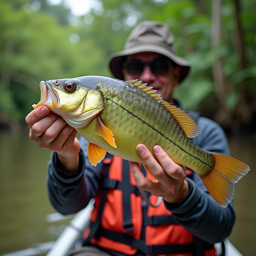 Piranha Fishing Amazon Rainforest Manaus