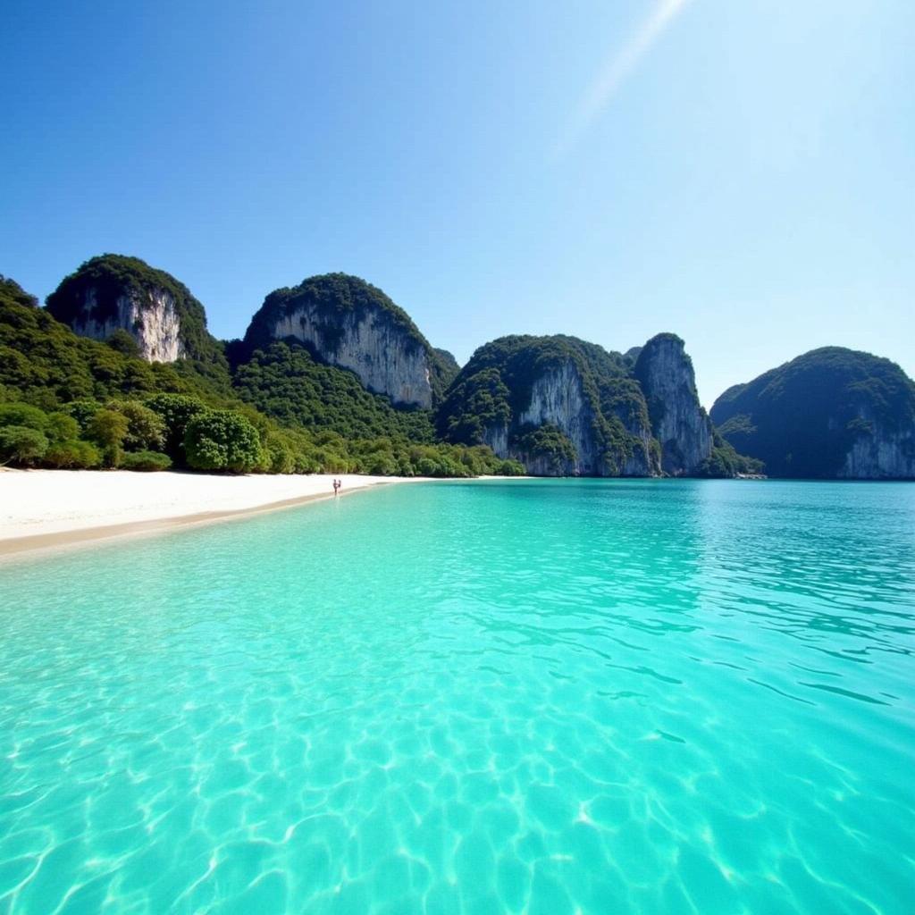 Poda Island in Krabi, Thailand