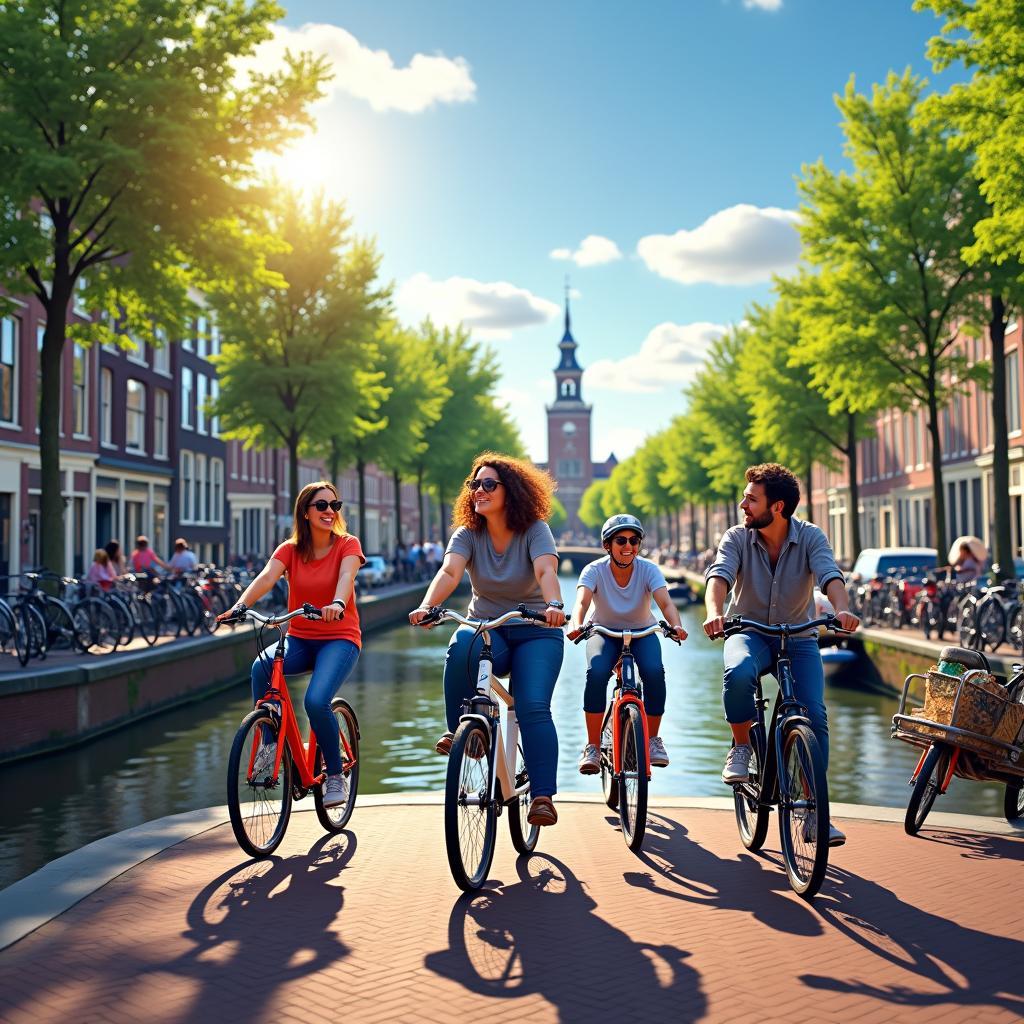 Private Bike Tour along Amsterdam Canals