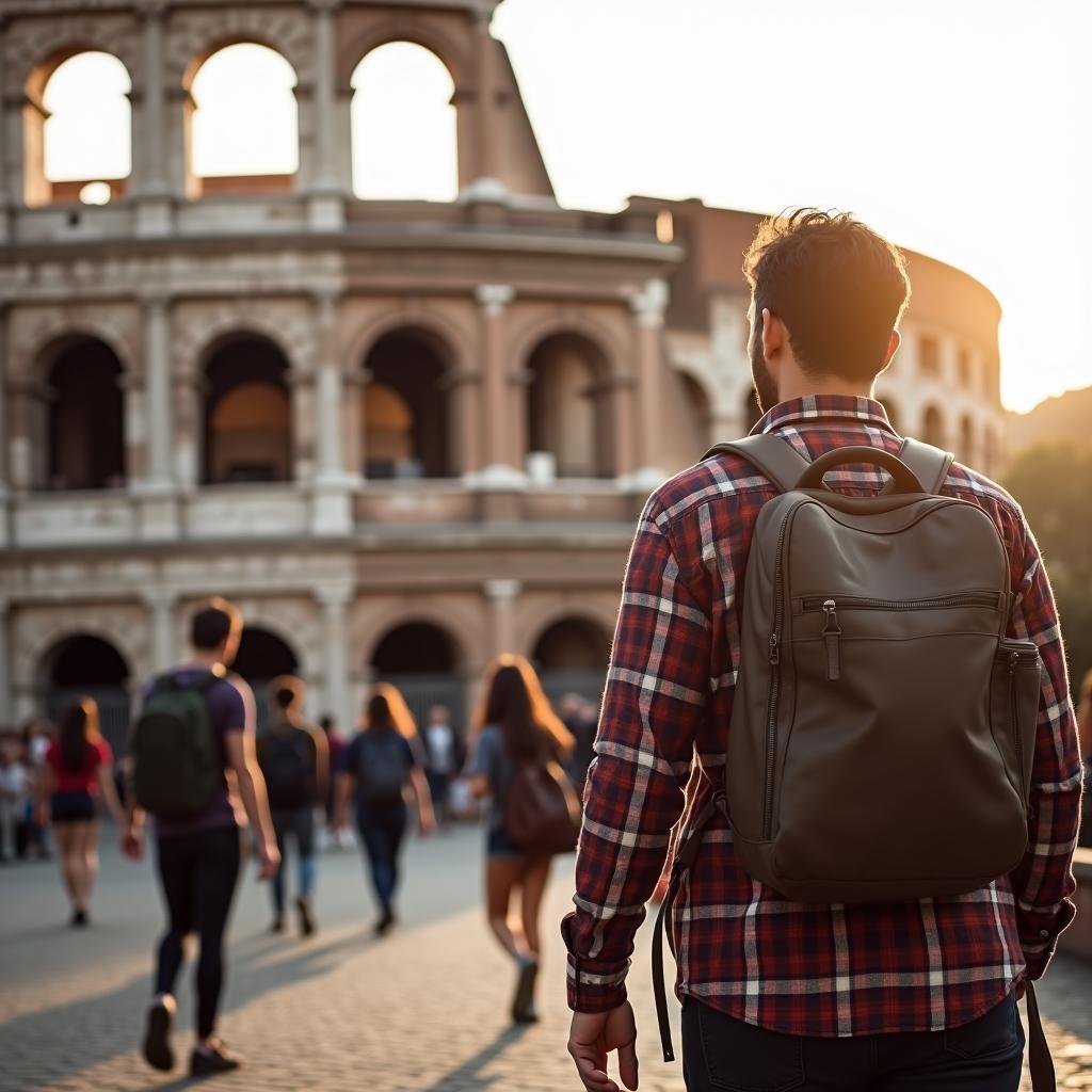 Private Walking Tour of Rome with Colosseum View