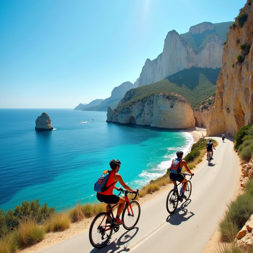 Cycling Along the Scenic Puglia Coastline