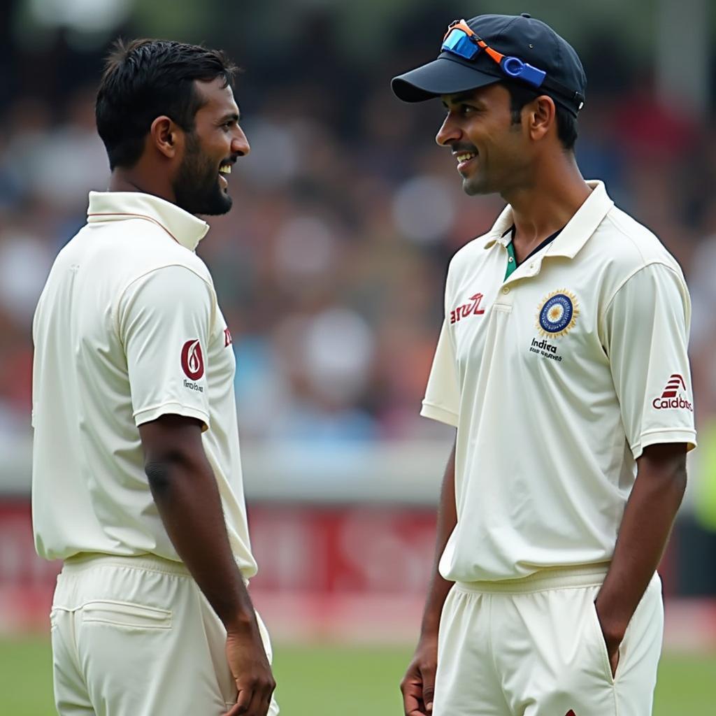 Rahul Dravid Captaining India in West Indies 2006