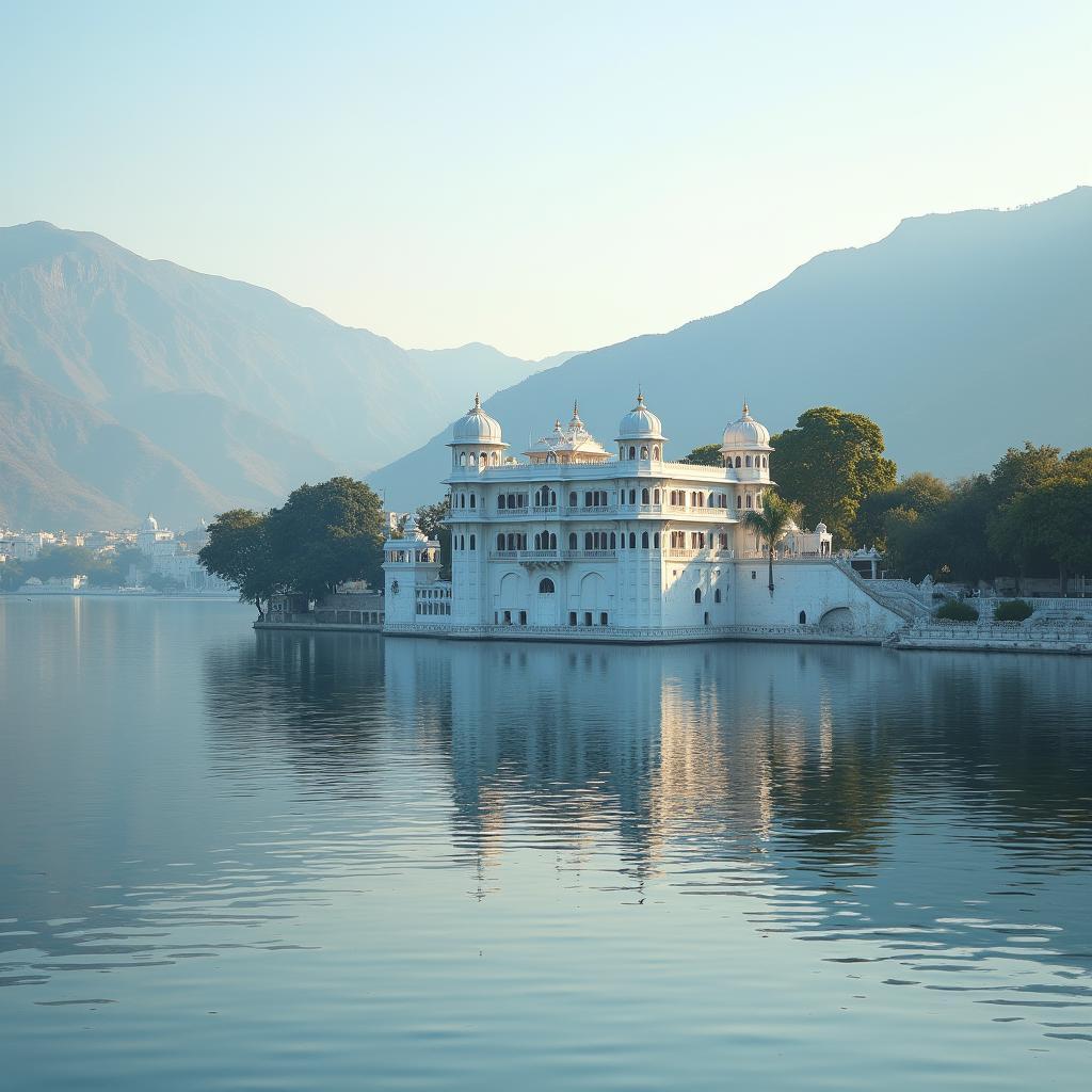 Lake Palace Udaipur during a Rajasthan Tour