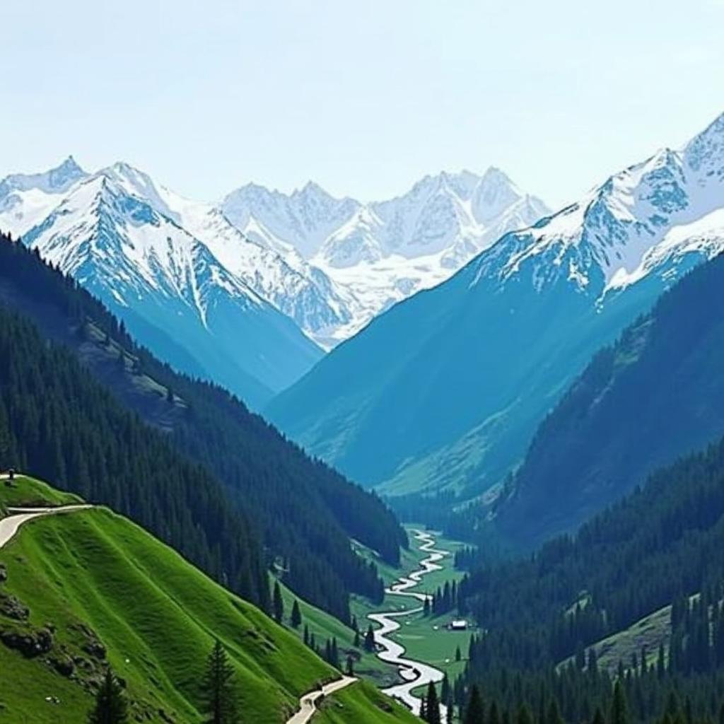 Rajkot to Manali Tour: Scenic Himalayan View