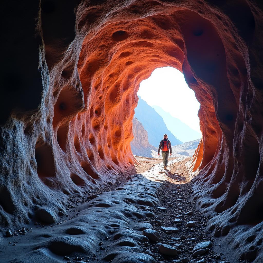 Raufarholshellir Lava Tube Entrance