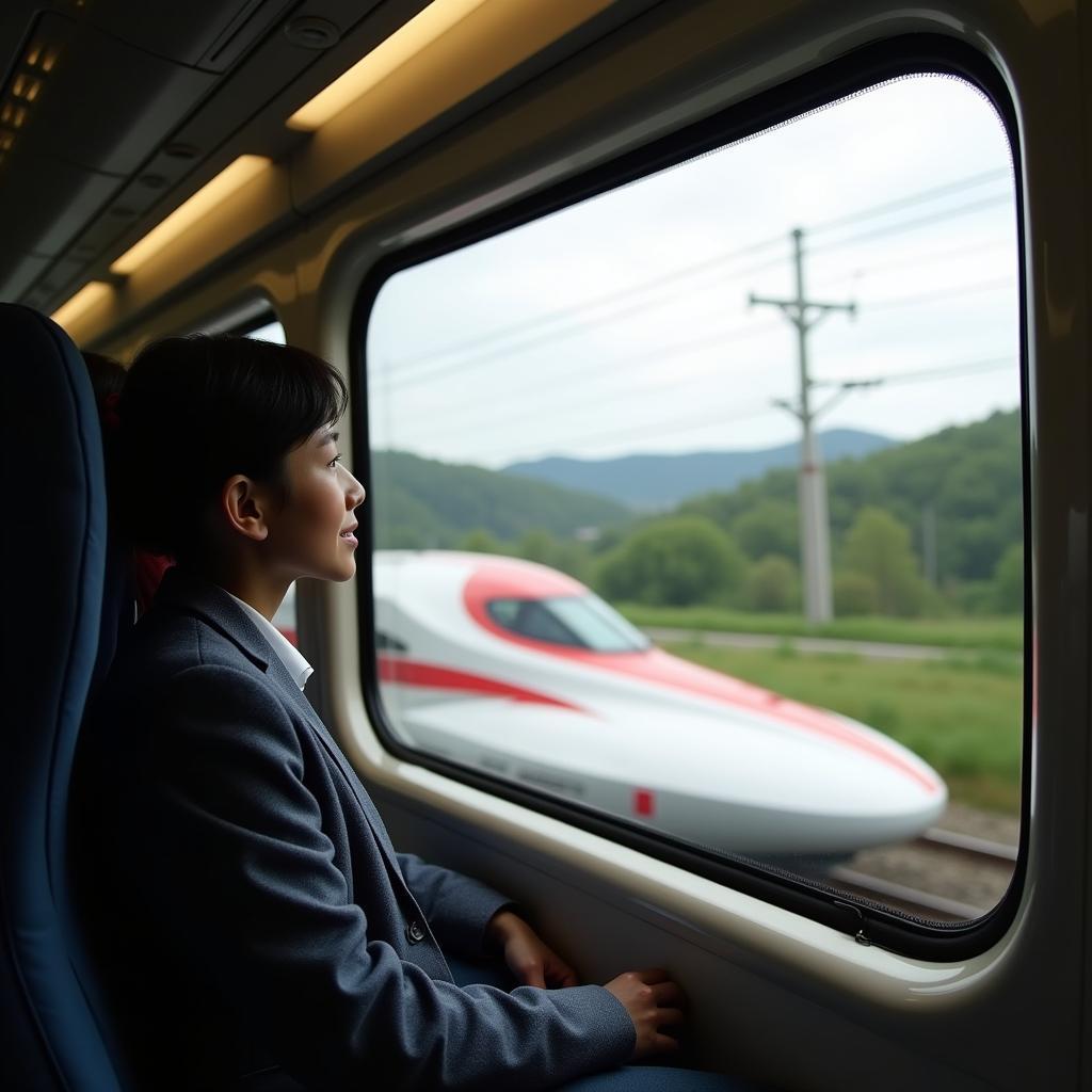 Experiencing the Shinkansen bullet train in Japan