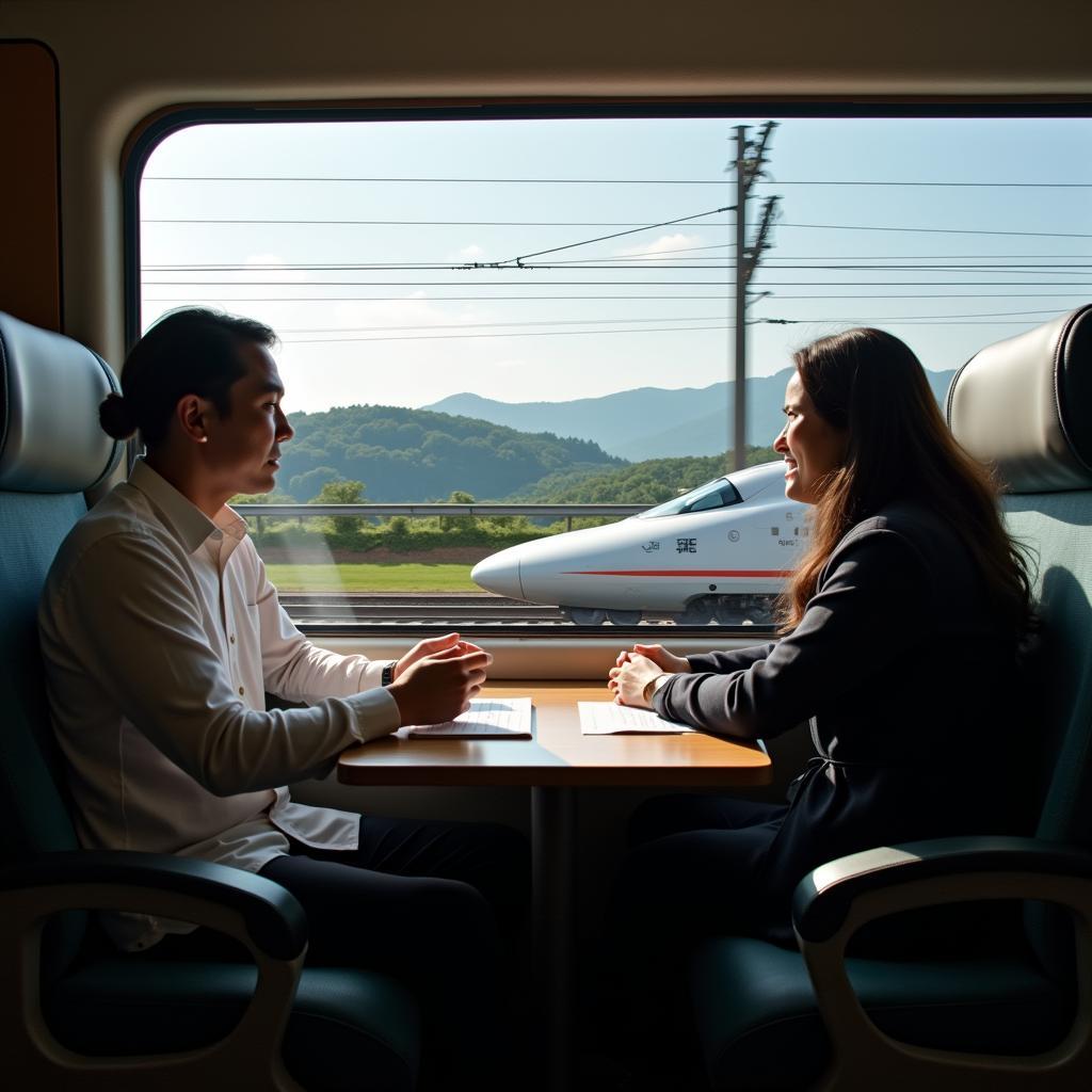 Experiencing the Shinkansen Bullet Train