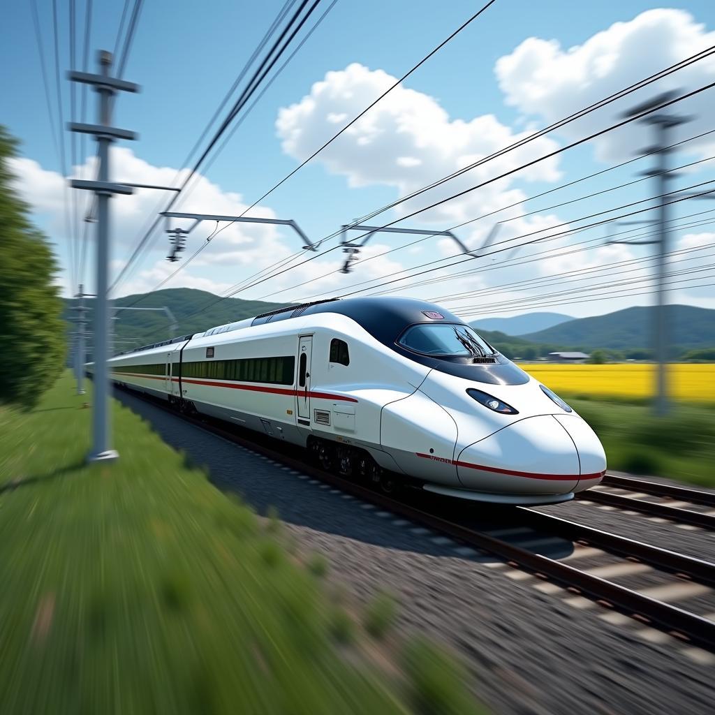 Riding the Shinkansen bullet train in Japan