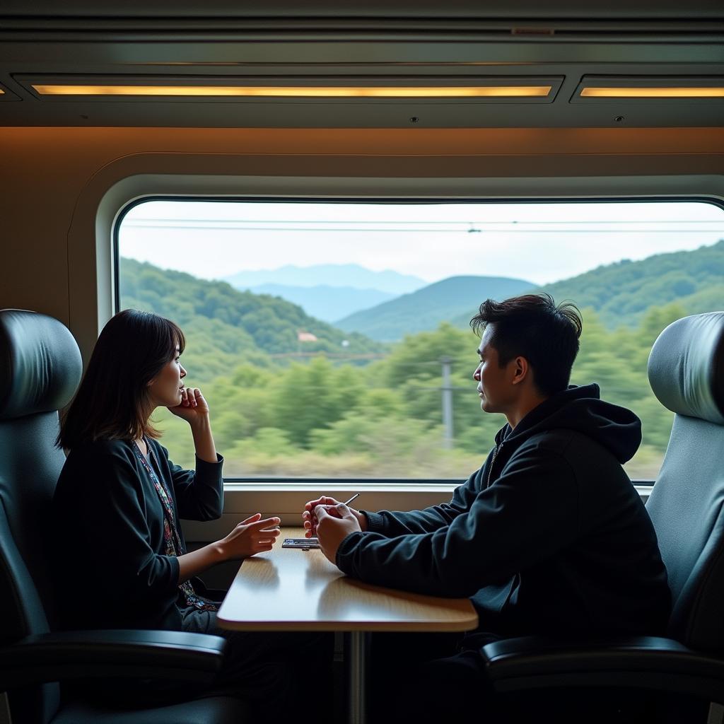 Riding the Shinkansen Bullet Train in Japan