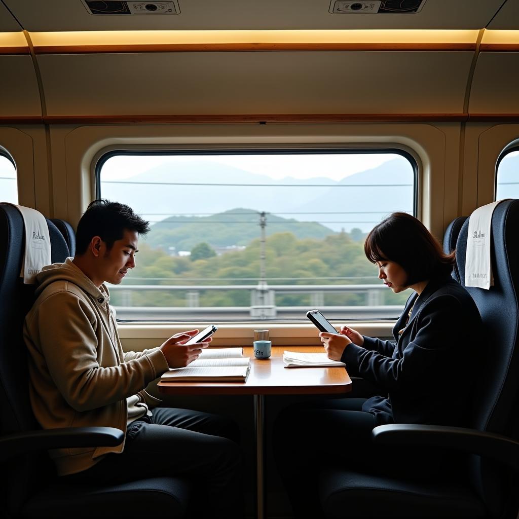 Riding the Shinkansen Bullet Train in Japan