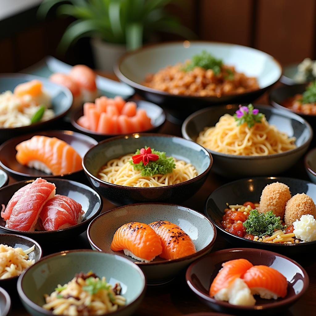 Savoring authentic Japanese cuisine