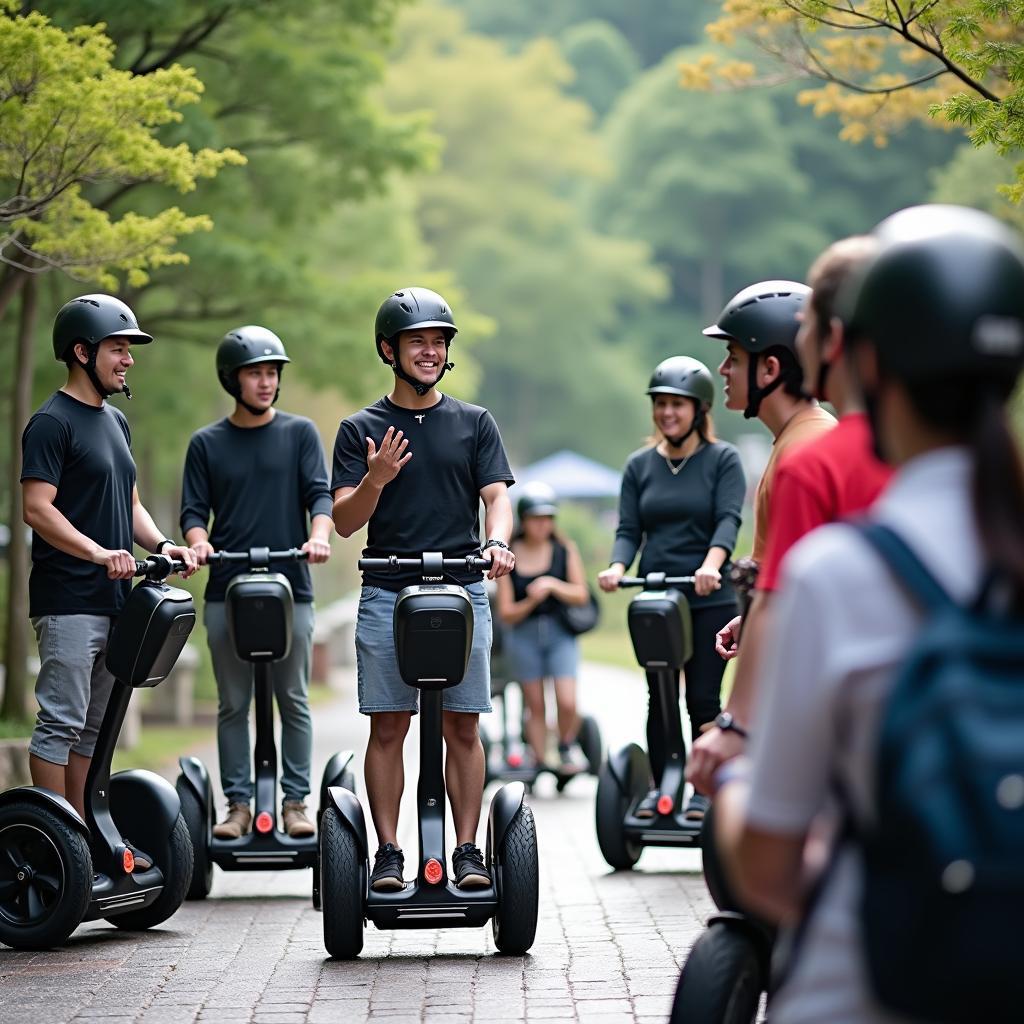 Segway Safety Measures on a Japan Tour