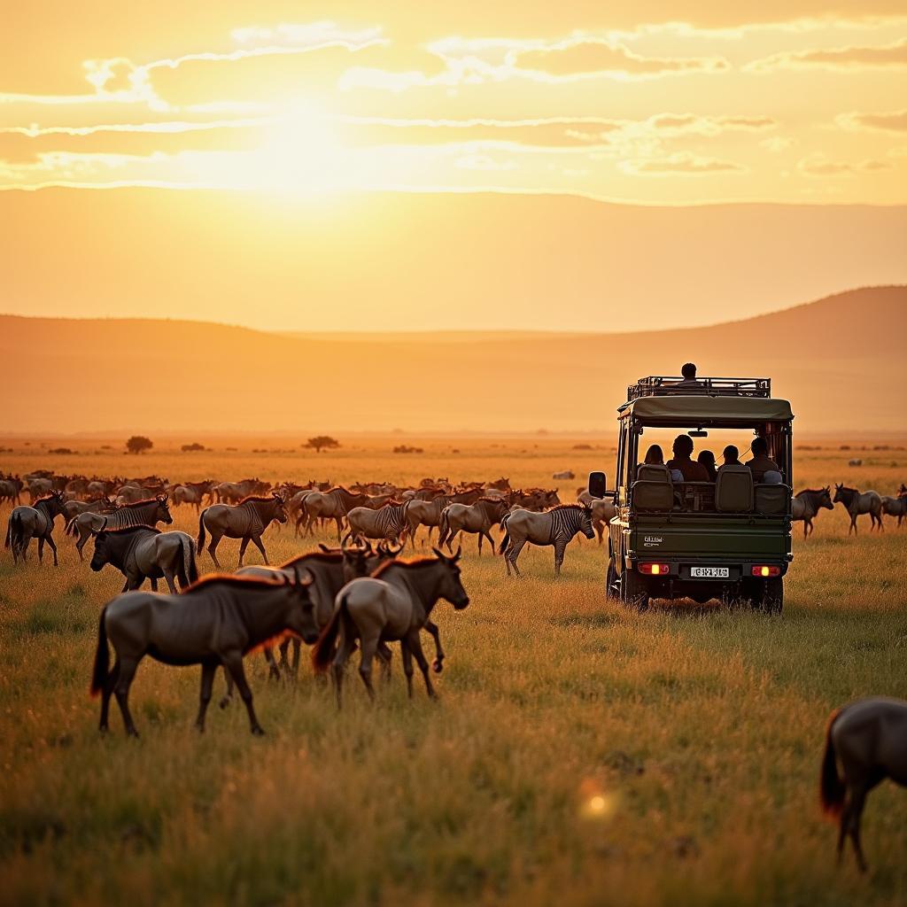 Witnessing the Great Migration on a Serengeti Safari Tour