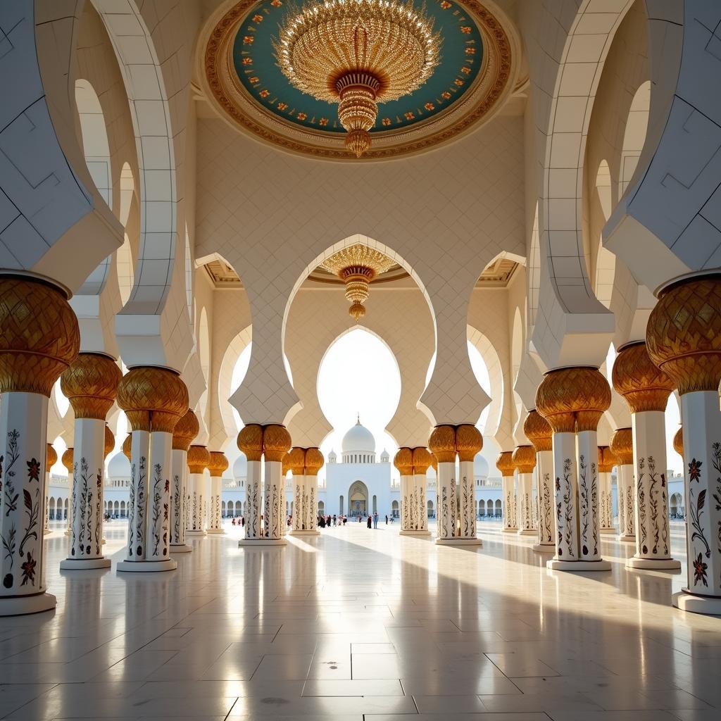 Sheikh Zayed Grand Mosque Interior