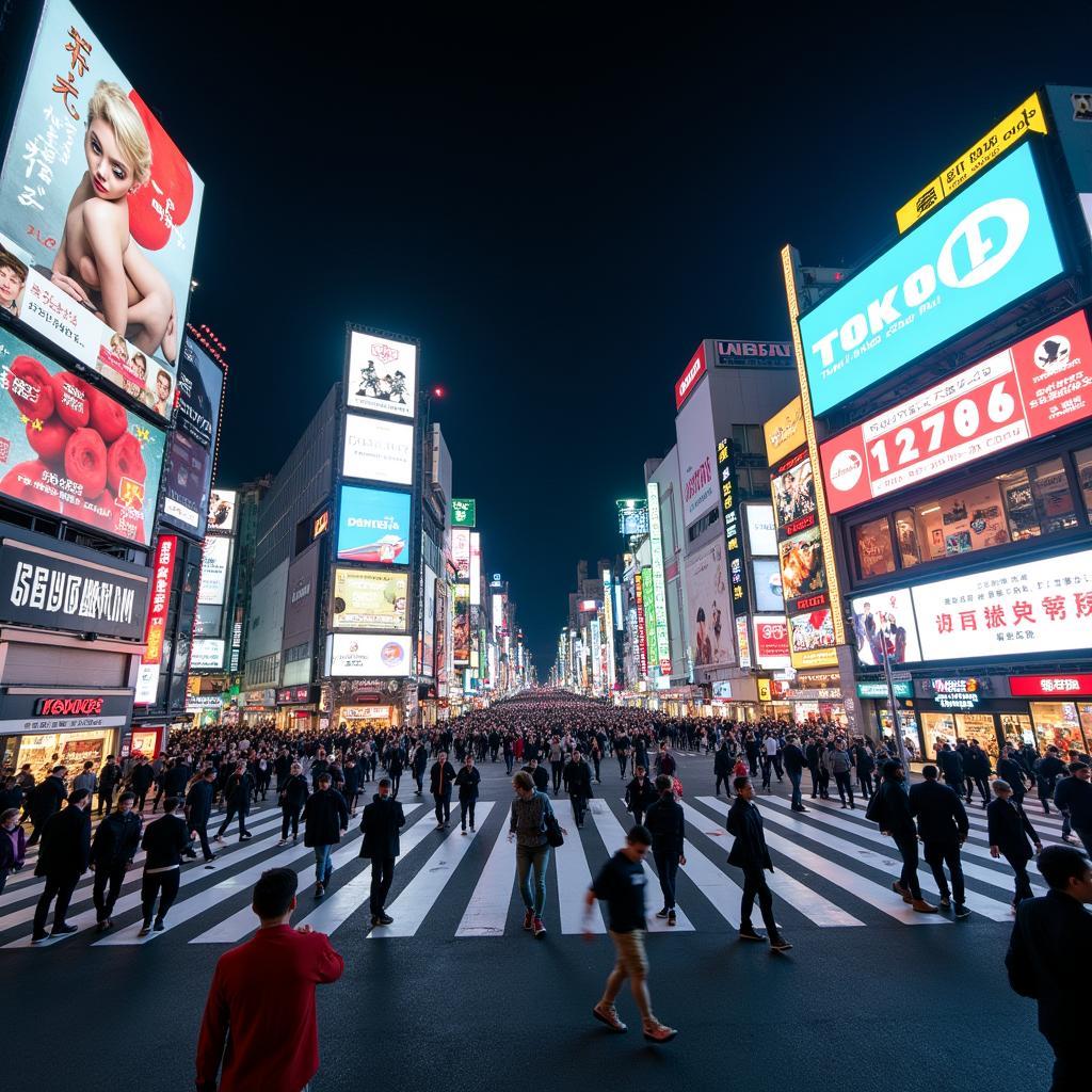 Shibuya Crossing Tokyo Virtual Tour Experience