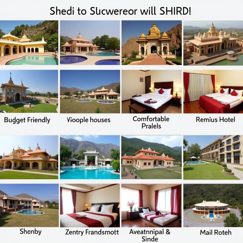 Various accommodation options available in Shirdi for pilgrims