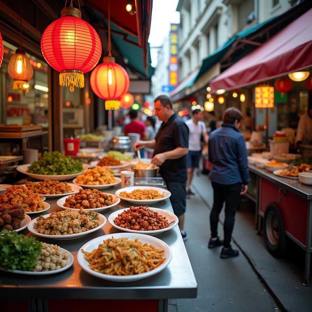 Singapore Chinatown Street Food