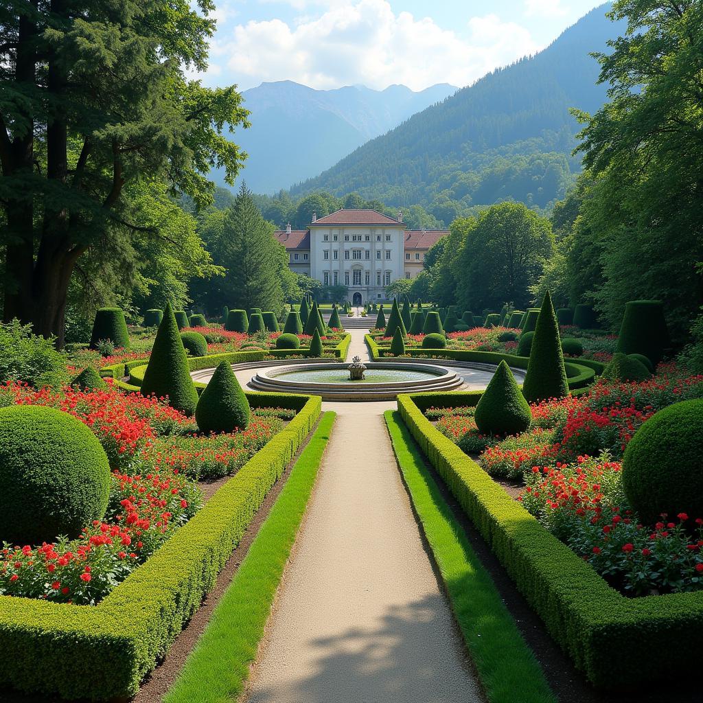 Mirabell Gardens Salzburg Sound of Music